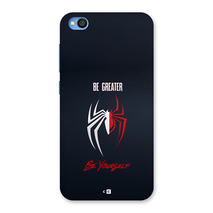 Be Greater Back Case for Redmi Go