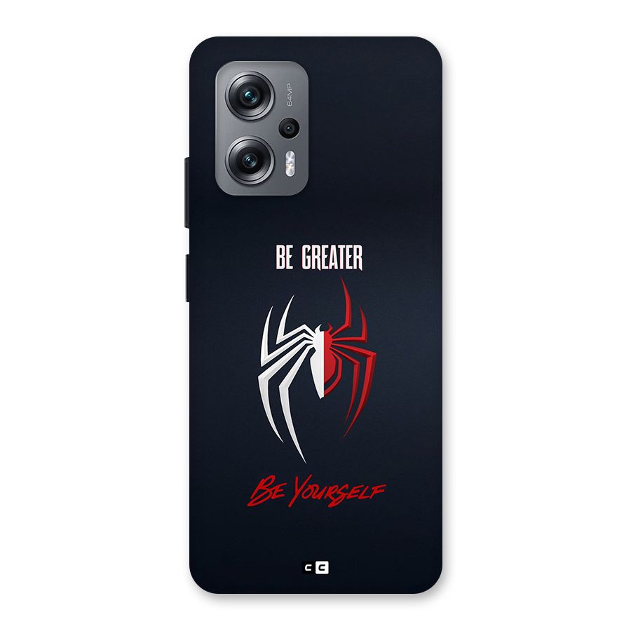 Be Greater Back Case for Redmi K50i