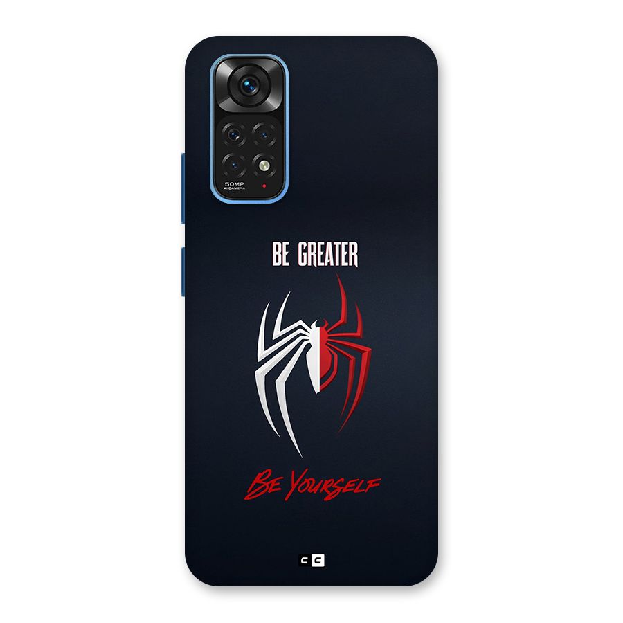 Be Greater Back Case for Redmi Note 11