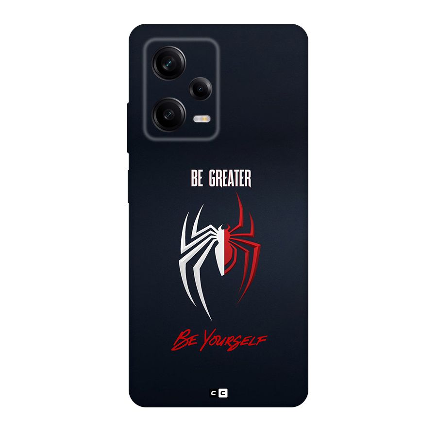 Be Greater Back Case for Redmi Note 12 Pro