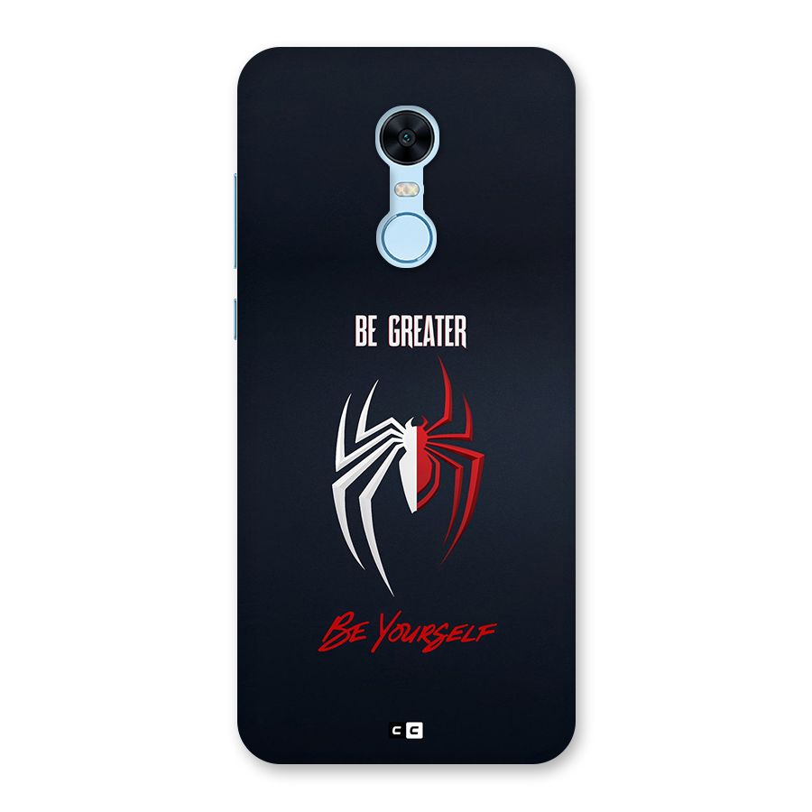Be Greater Back Case for Redmi Note 5