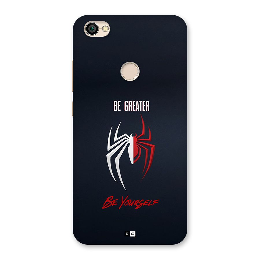 Be Greater Back Case for Redmi Y1 2017