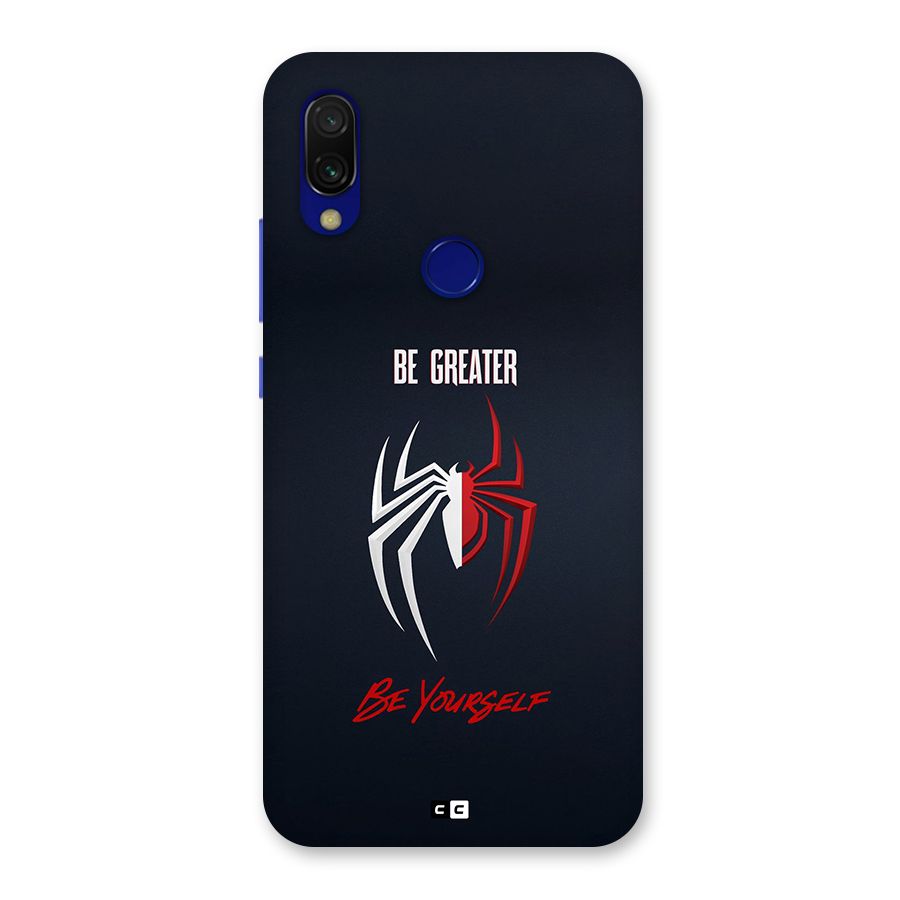 Be Greater Back Case for Redmi Y3