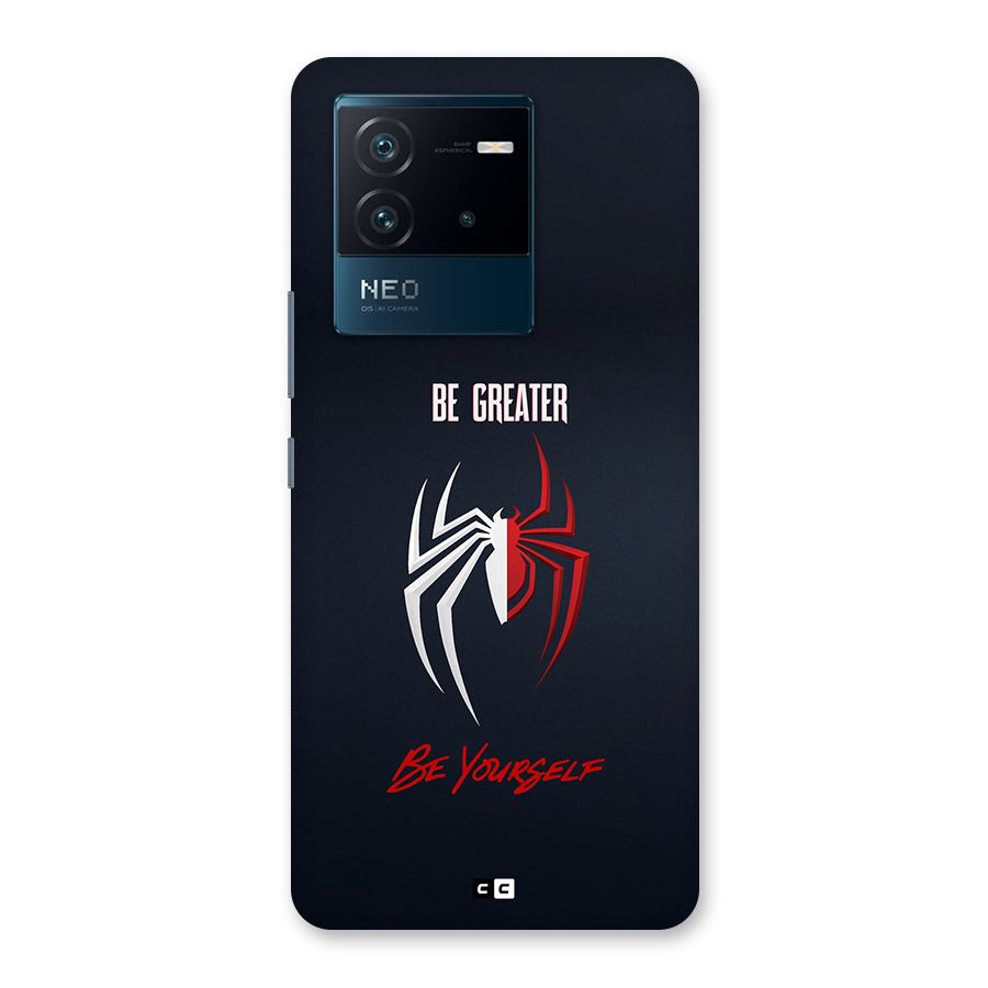 Be Greater Back Case for Vivo iQOO Neo 6 5G