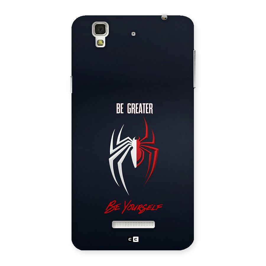 Be Greater Back Case for YU Yureka Plus