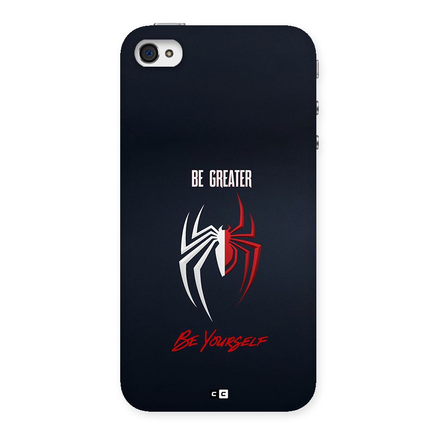 Be Greater Back Case for iPhone 4 4s