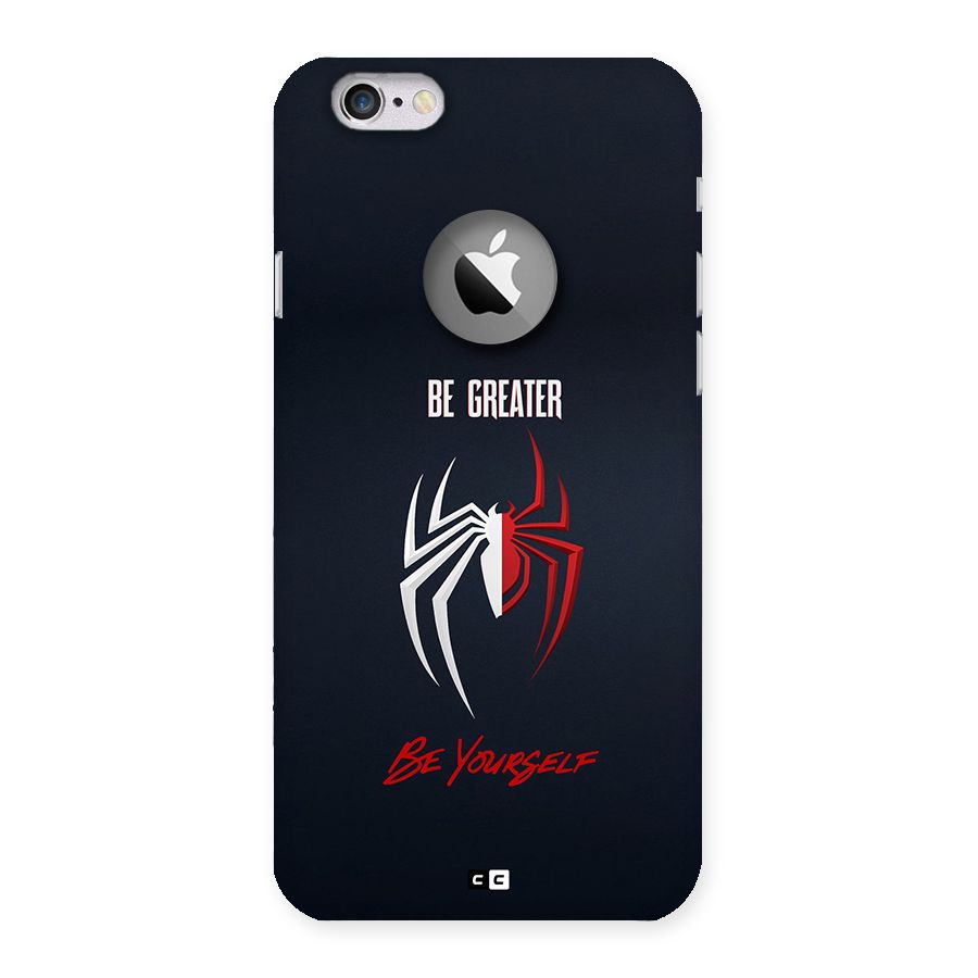 Be Greater Back Case for iPhone 6 Logo Cut
