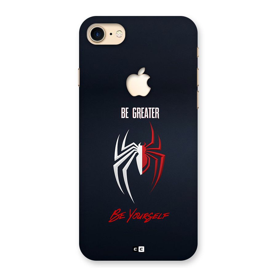 Be Greater Back Case for iPhone 7 Apple Cut