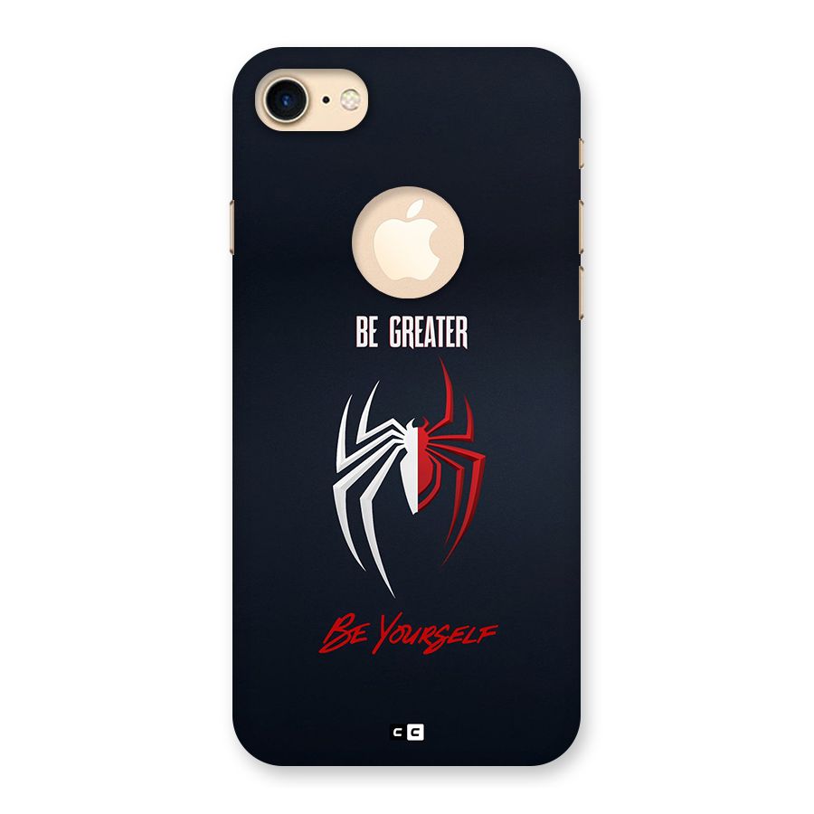 Be Greater Back Case for iPhone 7 Logo Cut