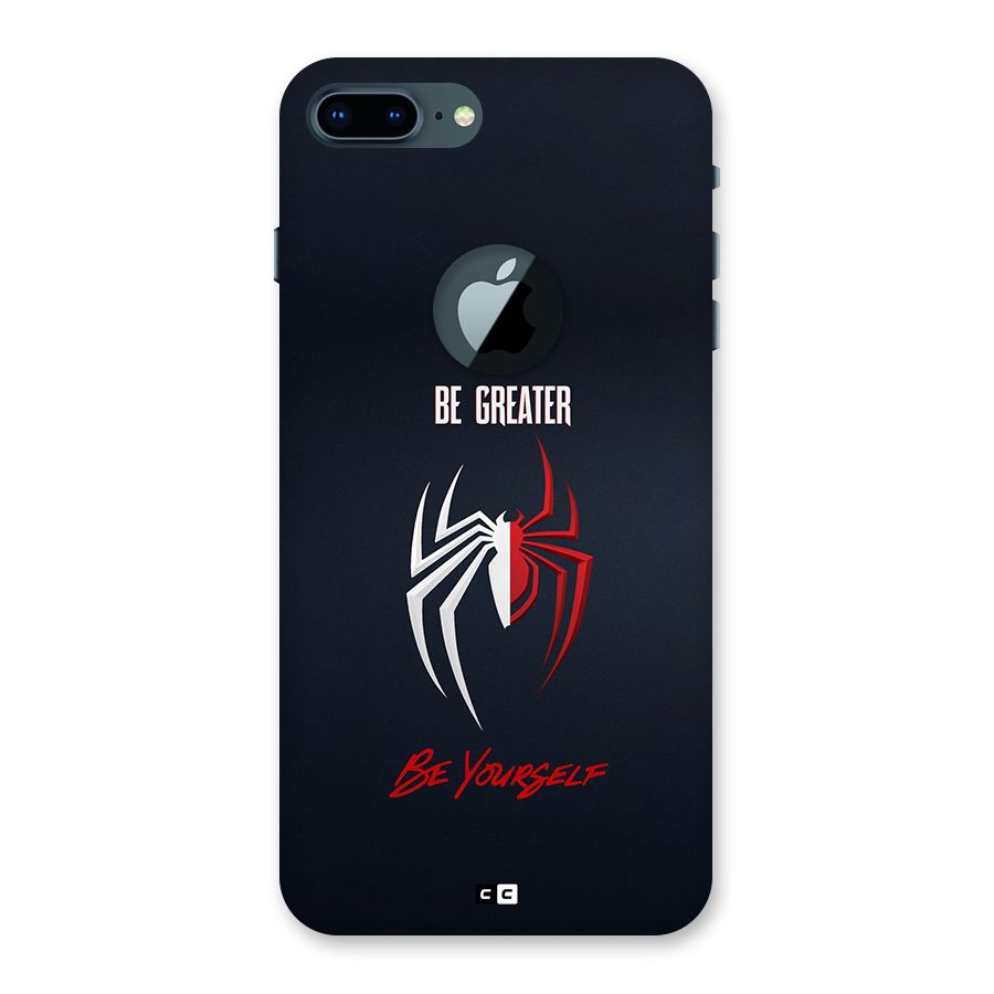 Be Greater Back Case for iPhone 7 Plus Logo Cut