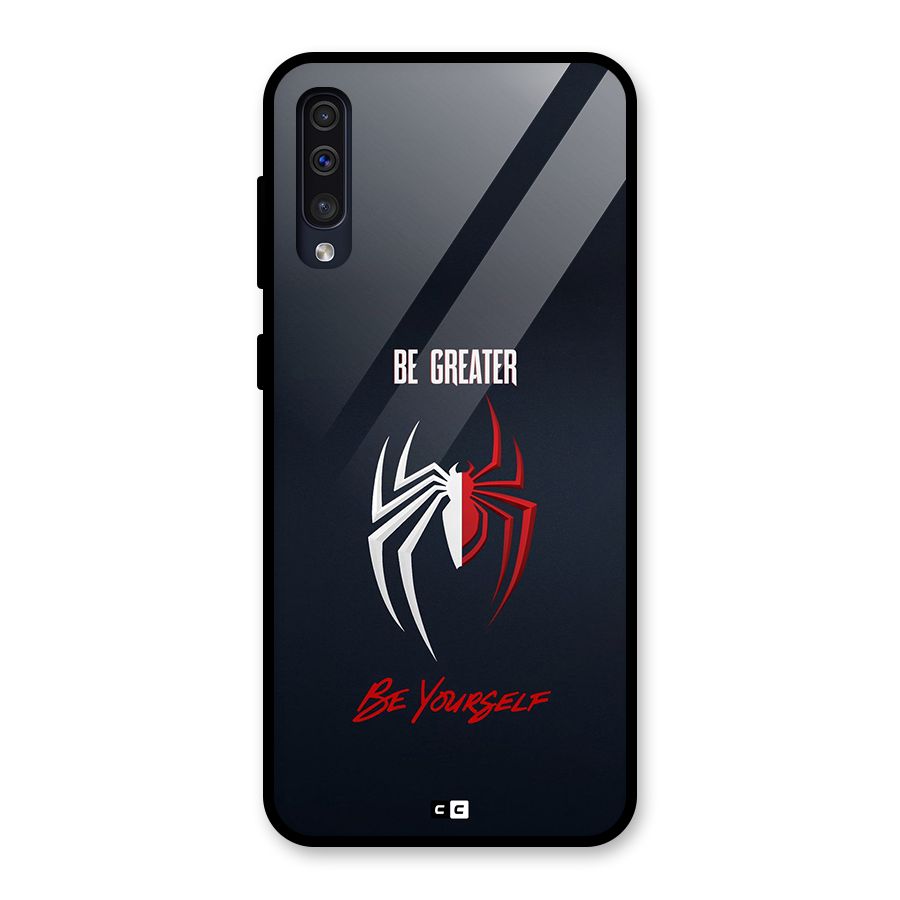 Be Greater Glass Back Case for Galaxy A50s