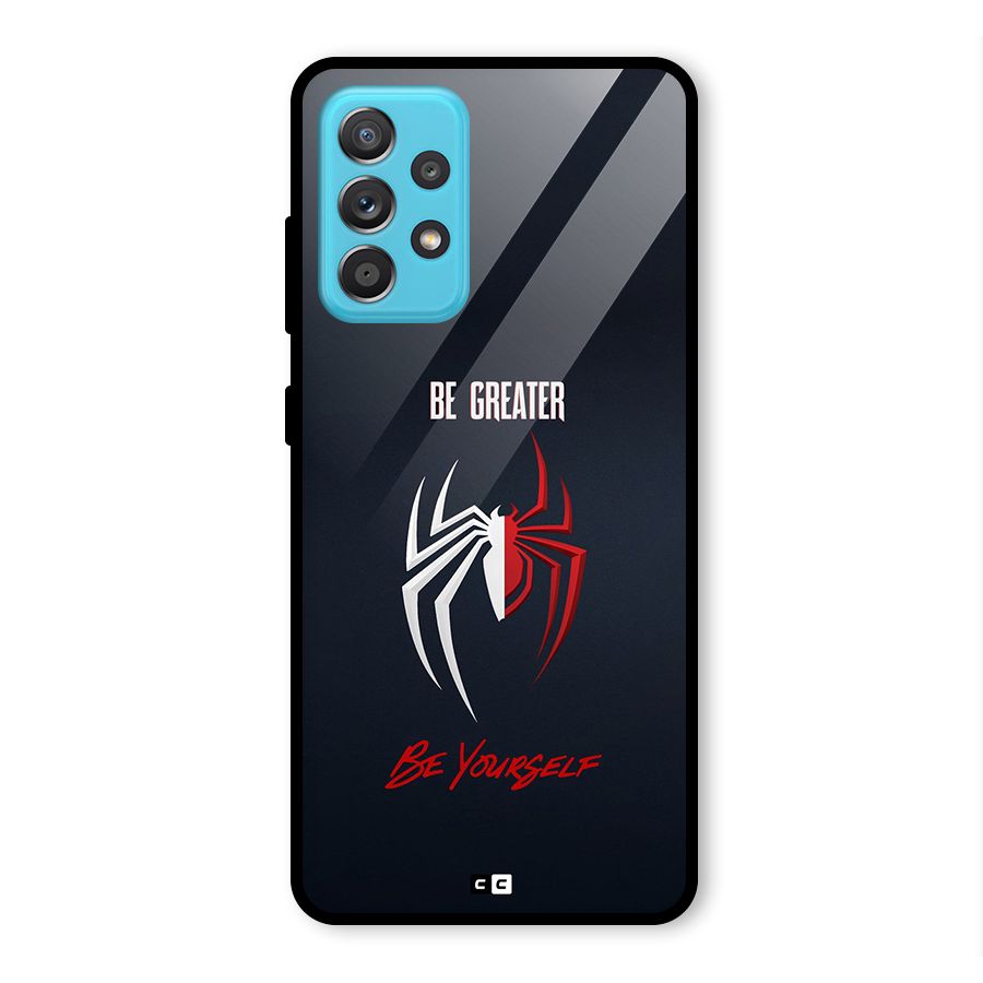 Be Greater Glass Back Case for Galaxy A52