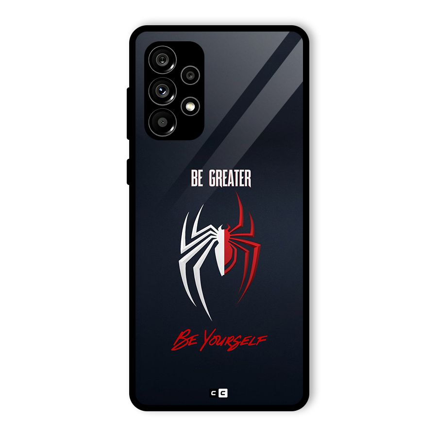 Be Greater Glass Back Case for Galaxy A73 5G