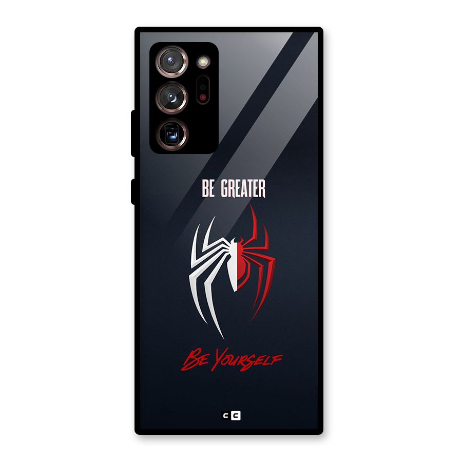 Be Greater Glass Back Case for Galaxy Note 20 Ultra 5G