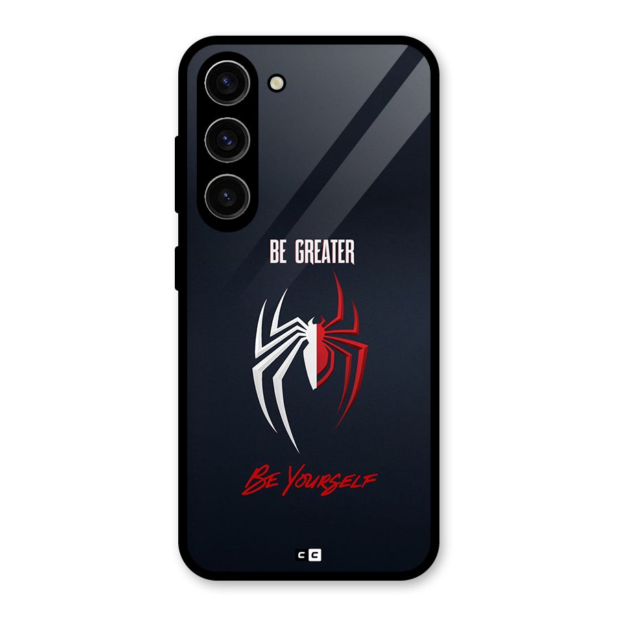 Be Greater Glass Back Case for Galaxy S23