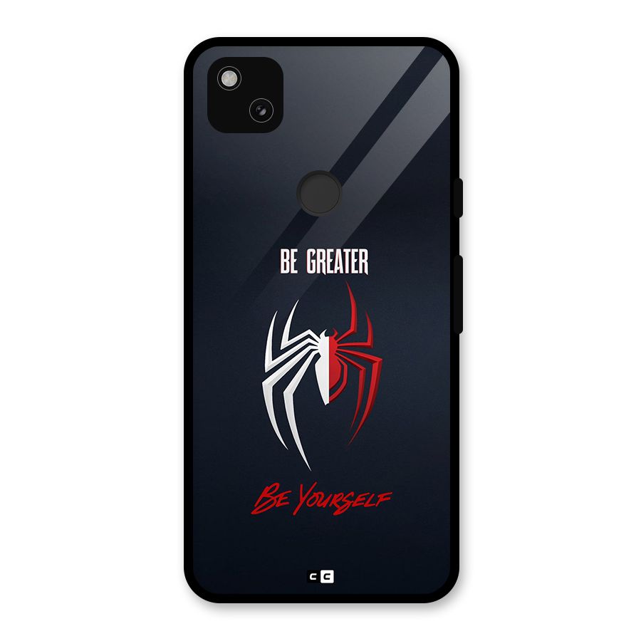 Be Greater Glass Back Case for Google Pixel 4a
