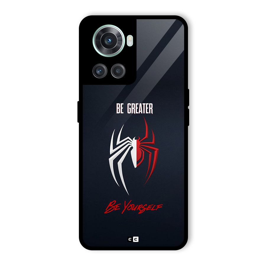 Be Greater Glass Back Case for OnePlus 10R