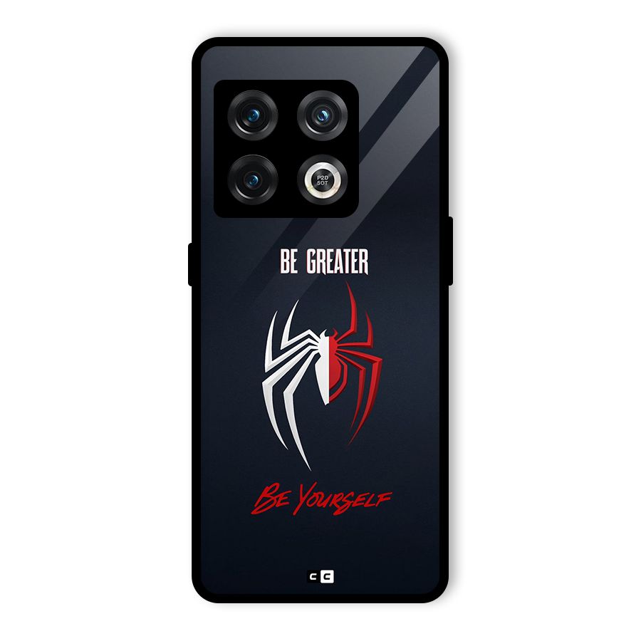 Be Greater Glass Back Case for OnePlus 10 Pro 5G