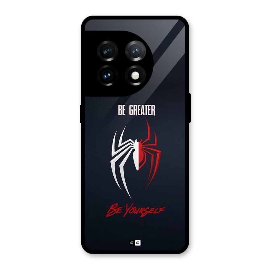 Be Greater Glass Back Case for OnePlus 11