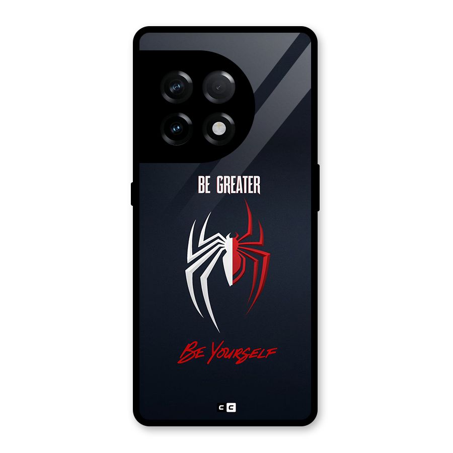 Be Greater Glass Back Case for OnePlus 11R