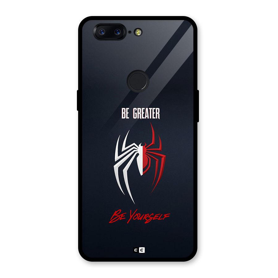 Be Greater Glass Back Case for OnePlus 5T