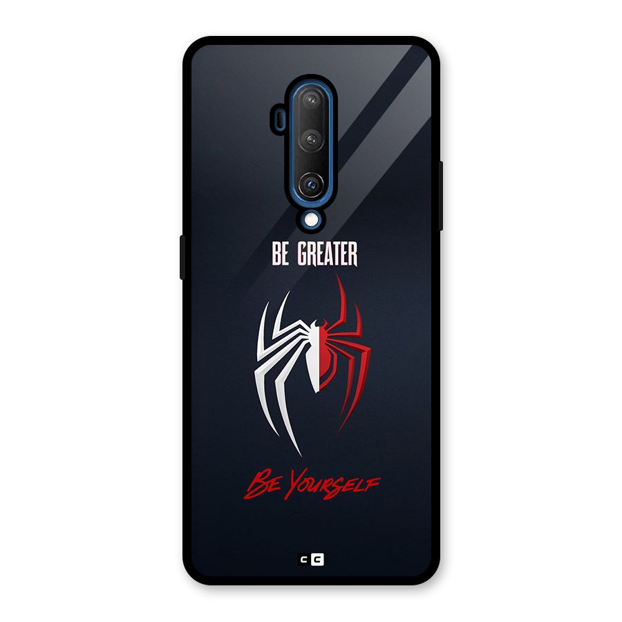 Be Greater Glass Back Case for OnePlus 7T Pro