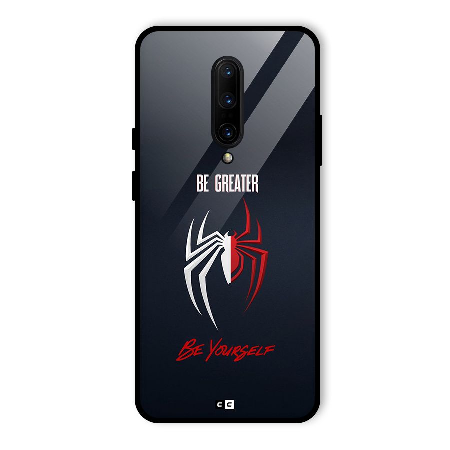 Be Greater Glass Back Case for OnePlus 7 Pro