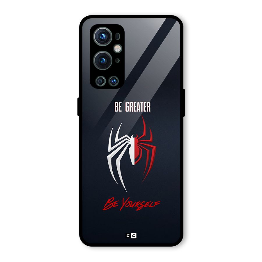 Be Greater Glass Back Case for OnePlus 9 Pro