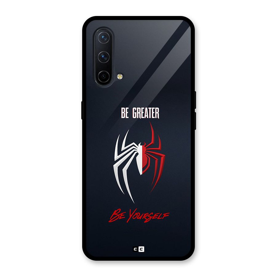 Be Greater Glass Back Case for OnePlus Nord CE 5G