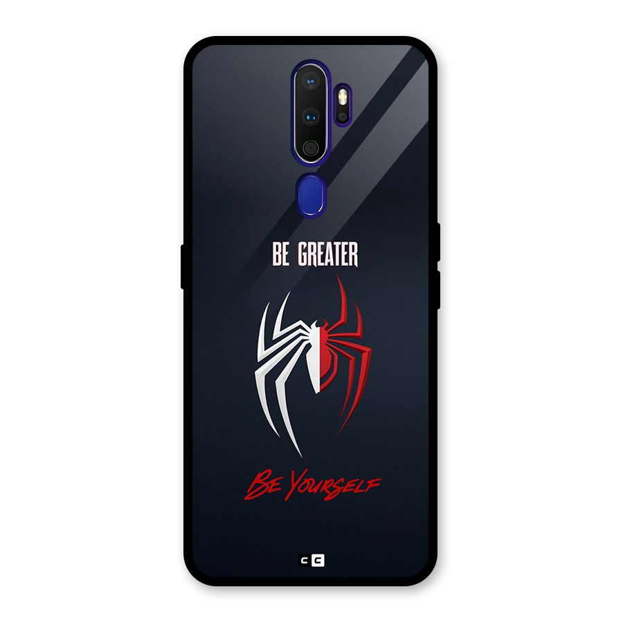 Be Greater Glass Back Case for Oppo A9 (2020)