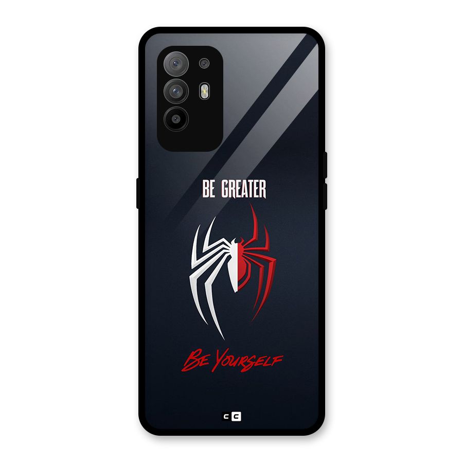 Be Greater Glass Back Case for Oppo F19 Pro Plus 5G