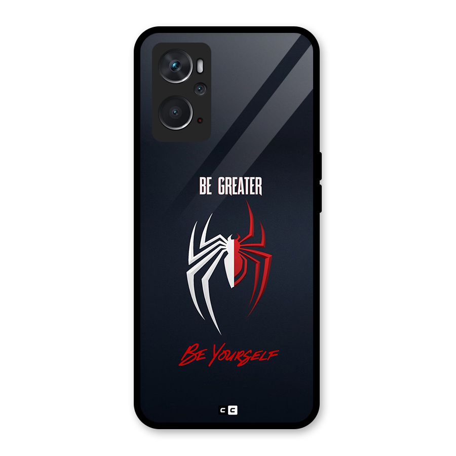 Be Greater Glass Back Case for Oppo K10 4G