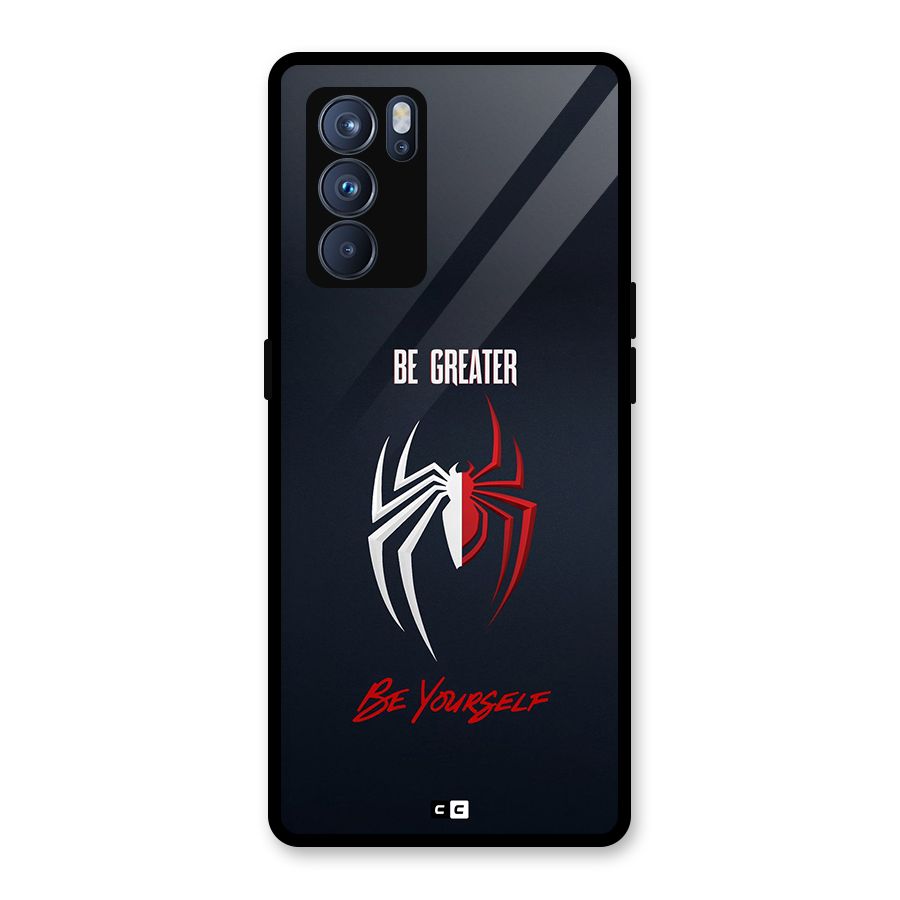 Be Greater Glass Back Case for Oppo Reno6 Pro 5G