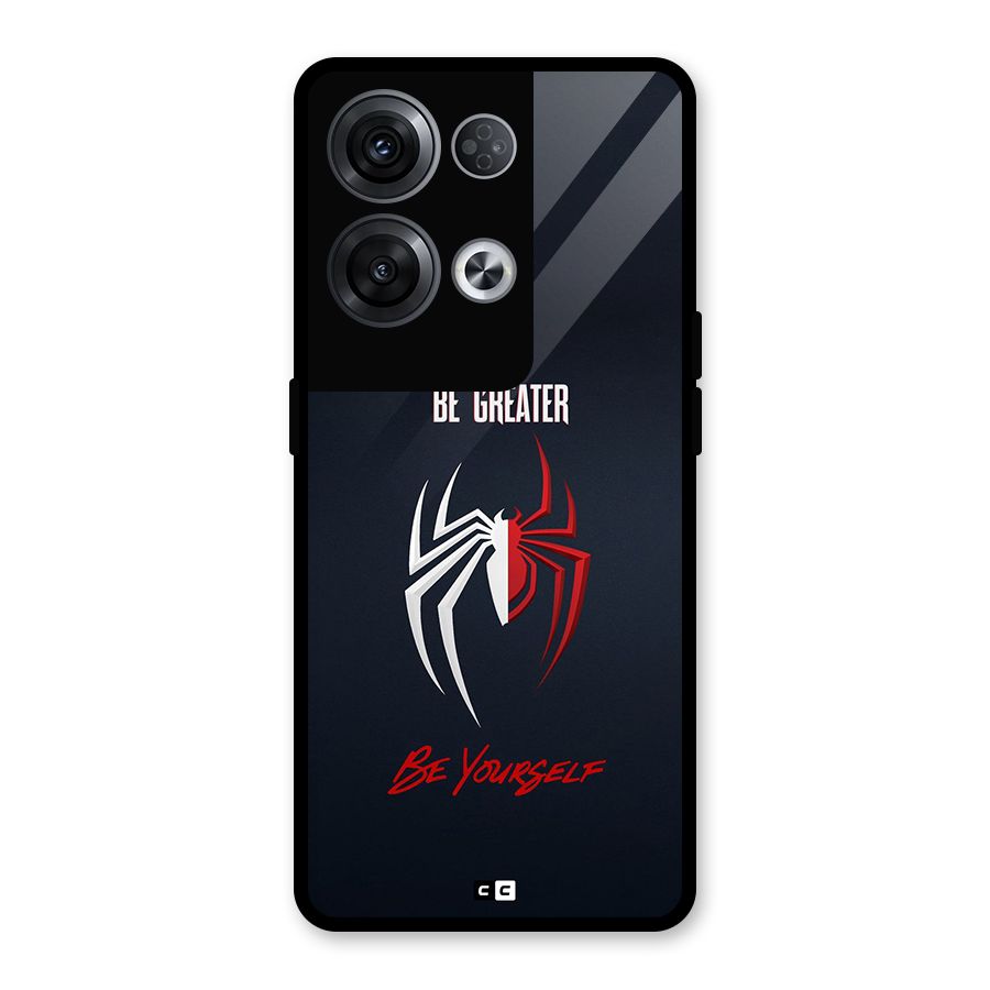 Be Greater Glass Back Case for Oppo Reno8 Pro 5G