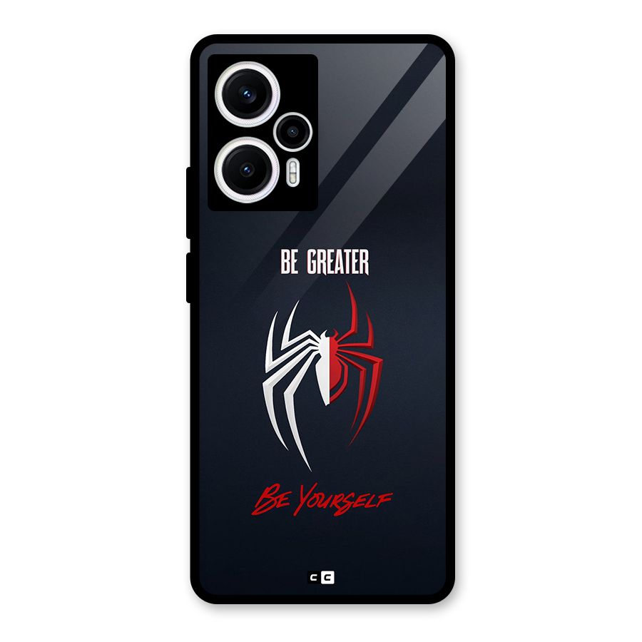 Be Greater Glass Back Case for Poco F5