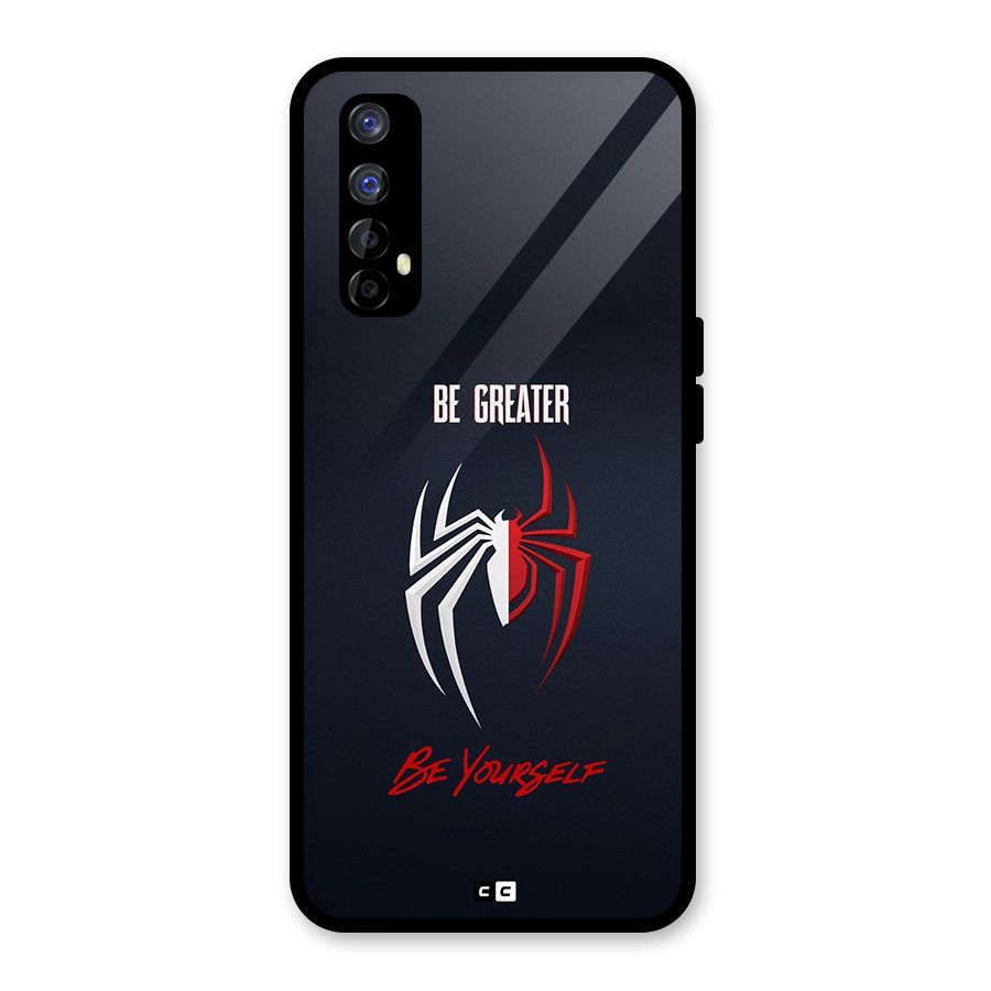 Be Greater Glass Back Case for Realme 7