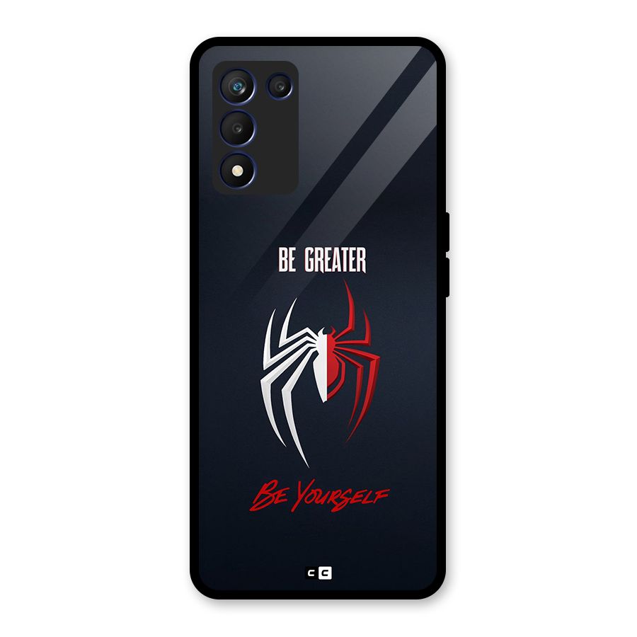 Be Greater Glass Back Case for Realme 9 5G Speed