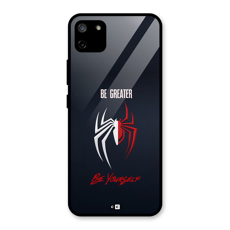 Be Greater Glass Back Case for Realme C11