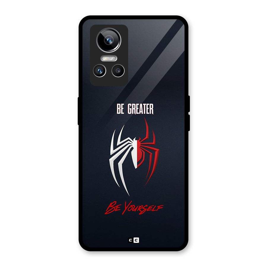 Be Greater Glass Back Case for Realme GT Neo 3