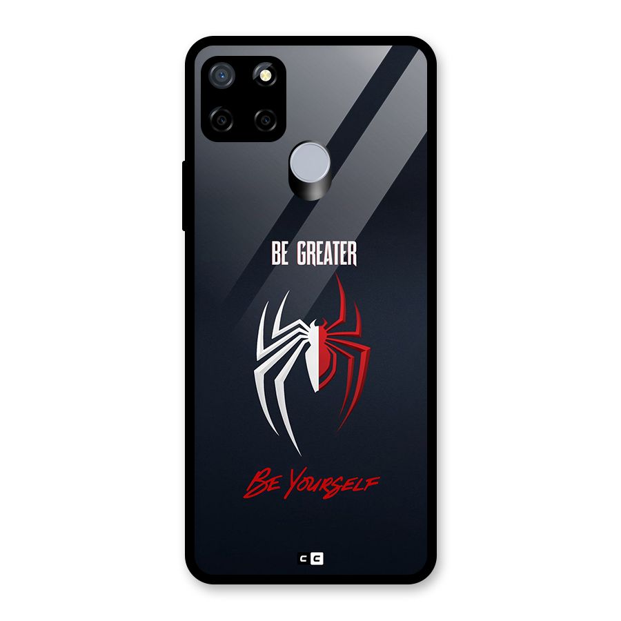 Be Greater Glass Back Case for Realme Narzo 20