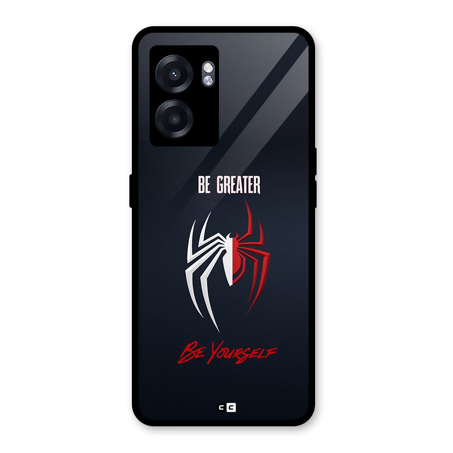 Be Greater Glass Back Case for Realme Narzo 50 5G