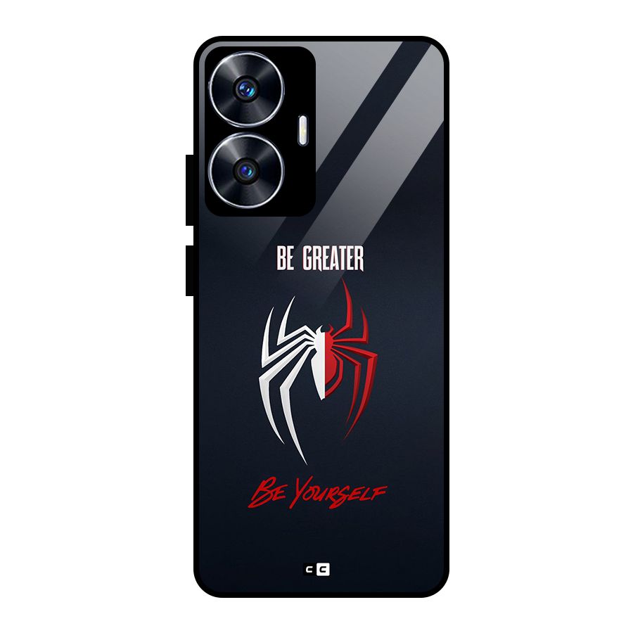 Be Greater Glass Back Case for Realme Narzo N55