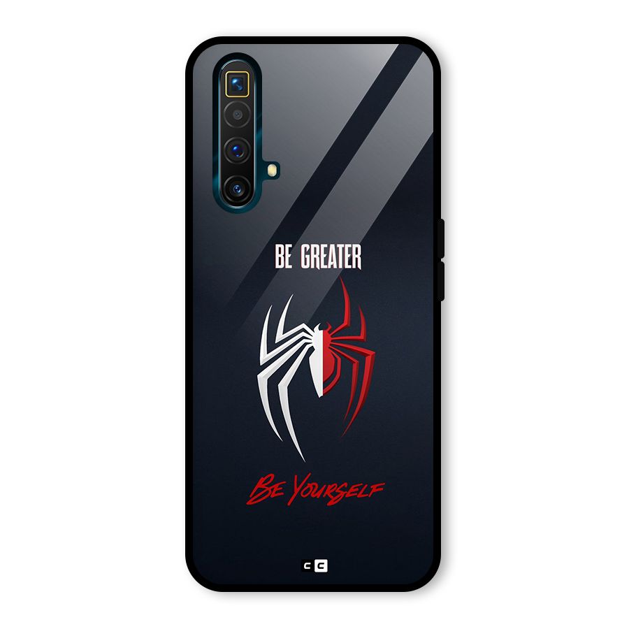 Be Greater Glass Back Case for Realme X3