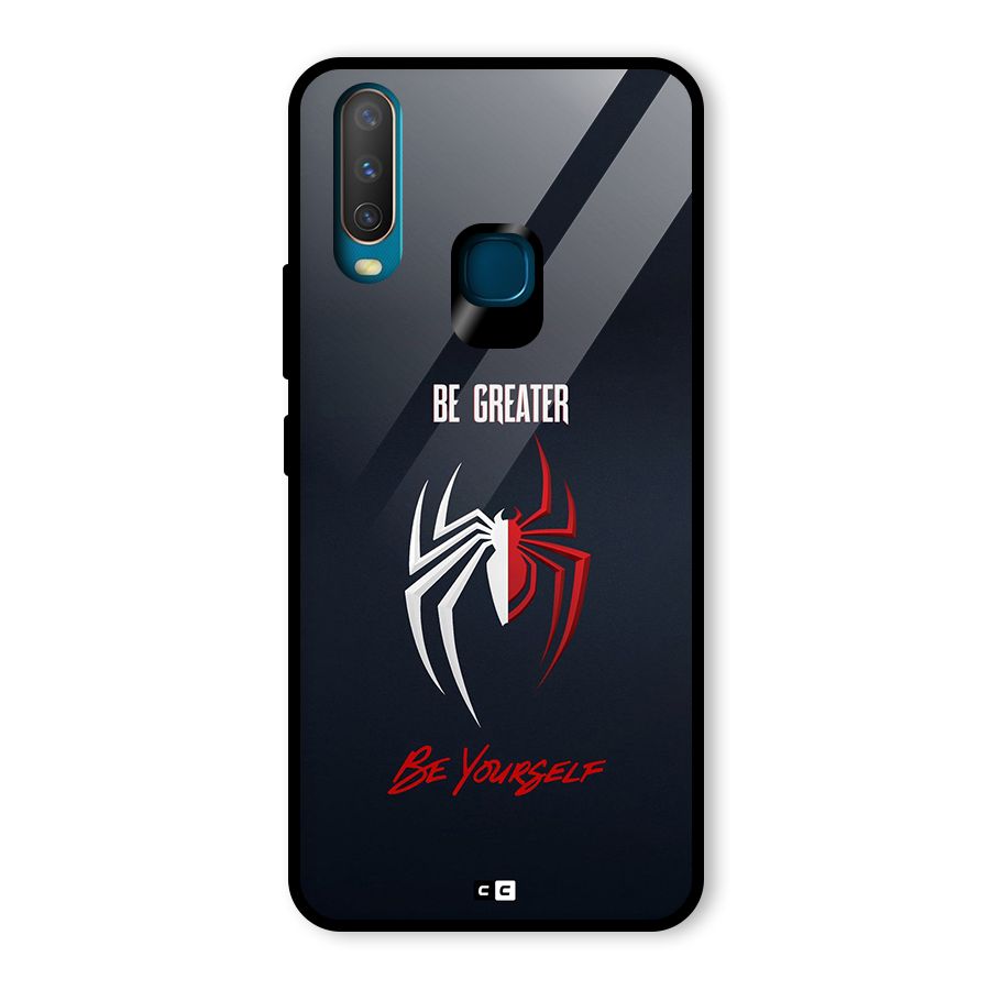 Be Greater Glass Back Case for Vivo U10