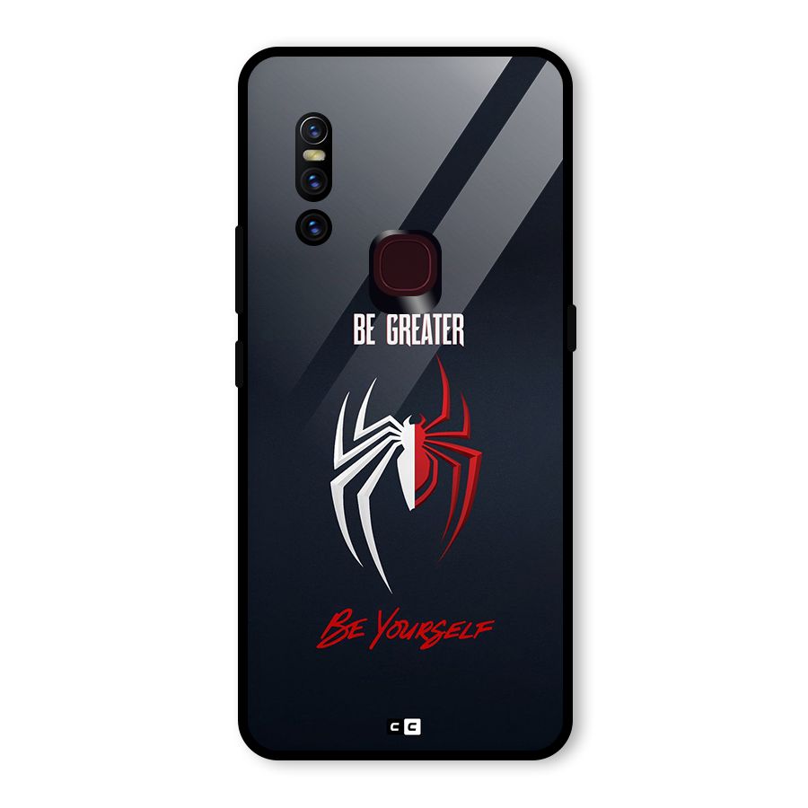 Be Greater Glass Back Case for Vivo V15