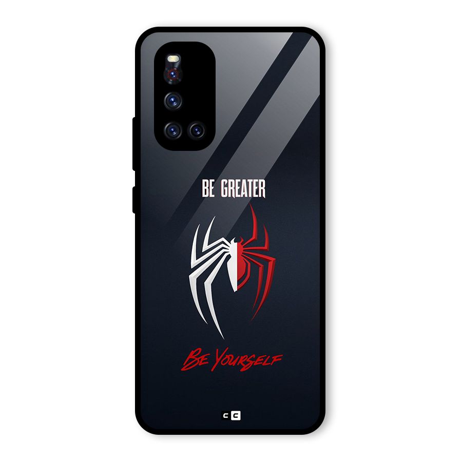 Be Greater Glass Back Case for Vivo V19