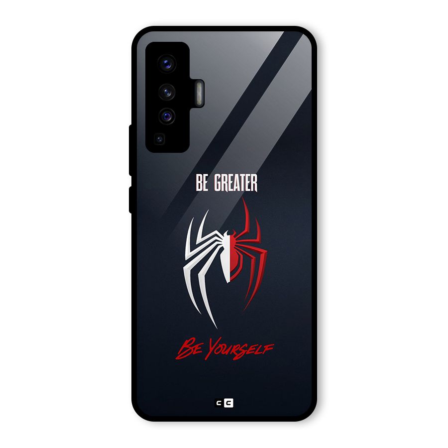 Be Greater Glass Back Case for Vivo X50