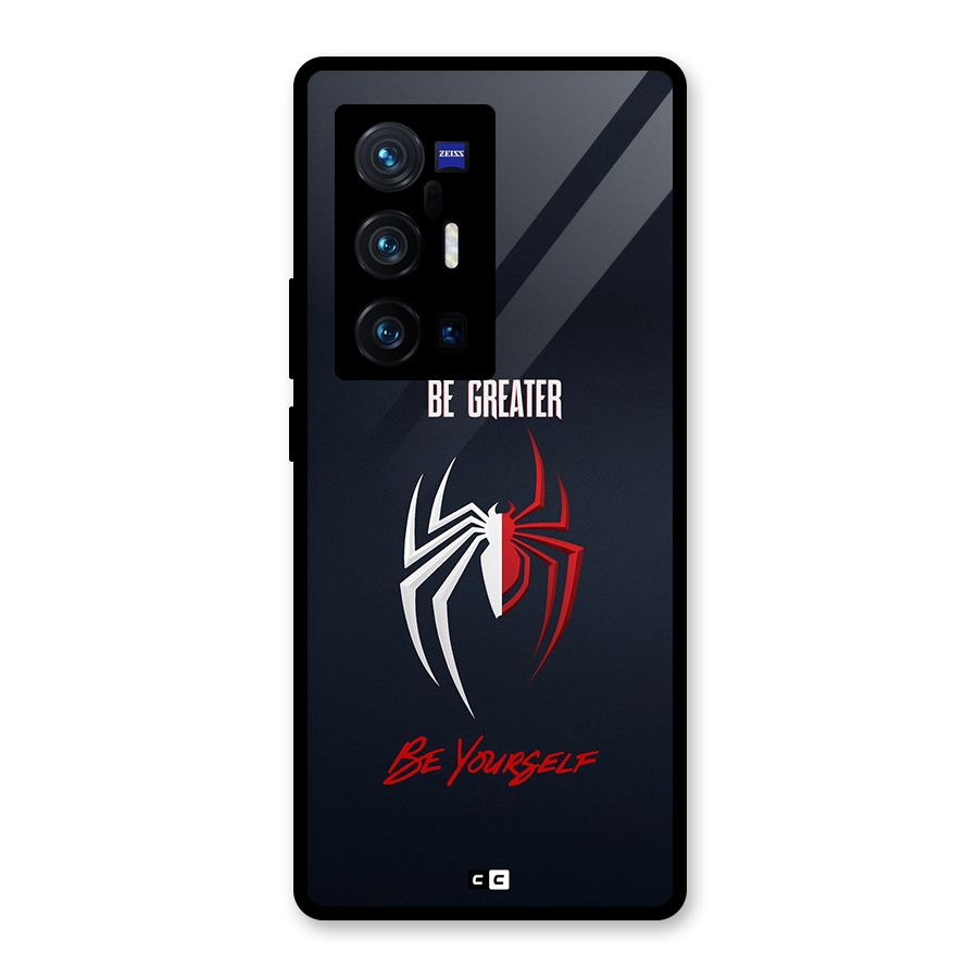 Be Greater Glass Back Case for Vivo X70 Pro Plus