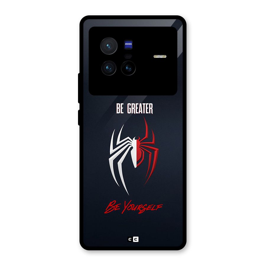 Be Greater Glass Back Case for Vivo X80
