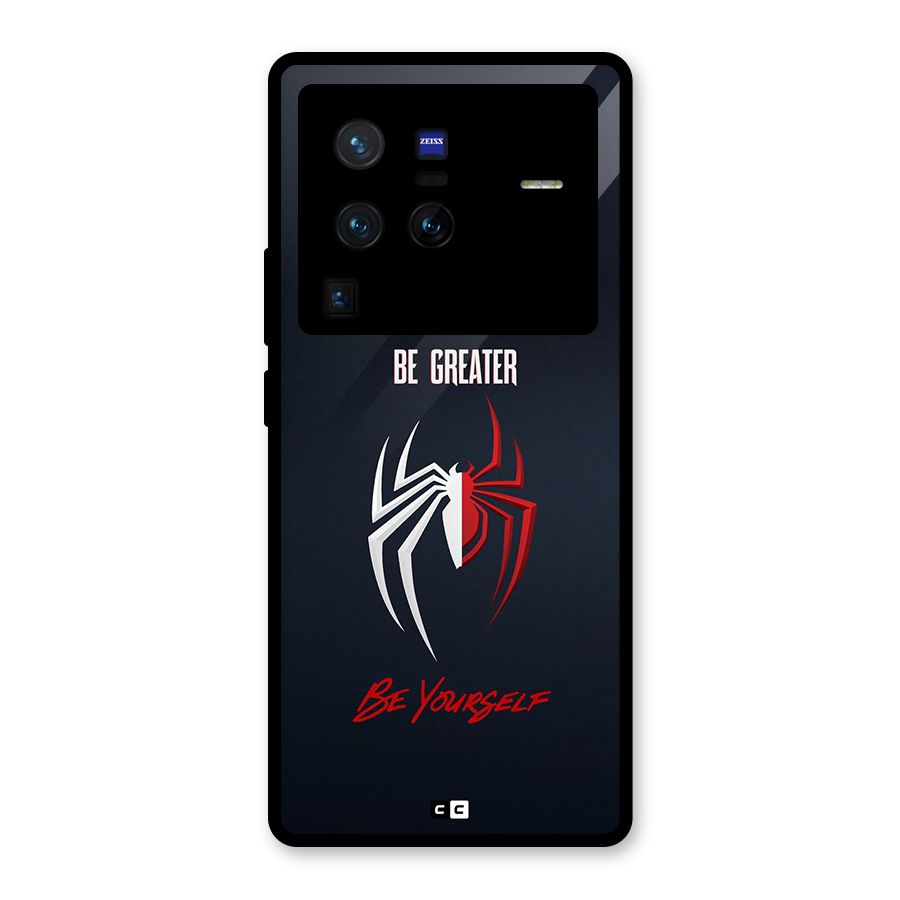 Be Greater Glass Back Case for Vivo X80 Pro